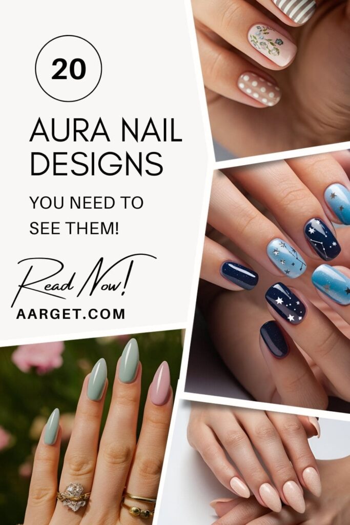 Aura Nail Designs Pin