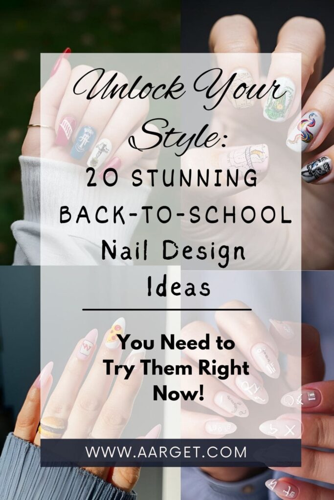 Back-to-School Nails Pin