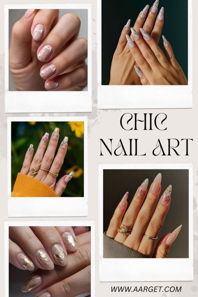 Chic Nail Art Pin