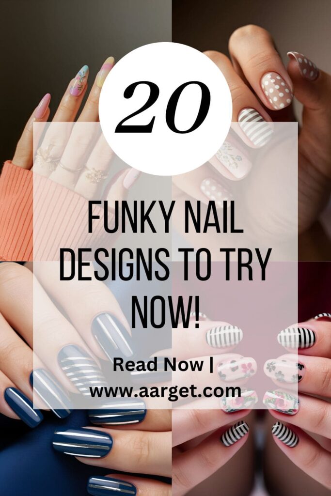 Funky Nail Designs Pin