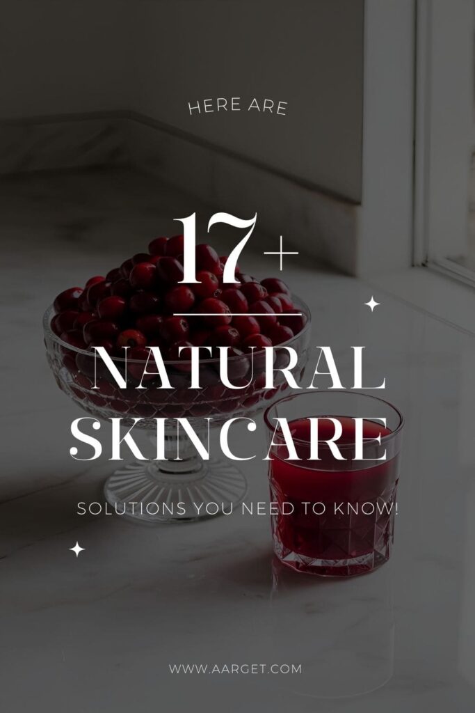 Natural Skincare Solutions Pin